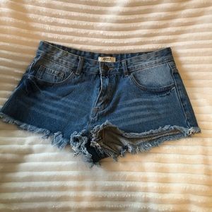 jean shorts